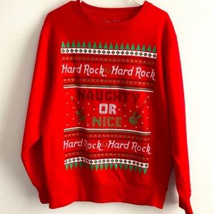 Christmas Sweatshirt - Hard Rock